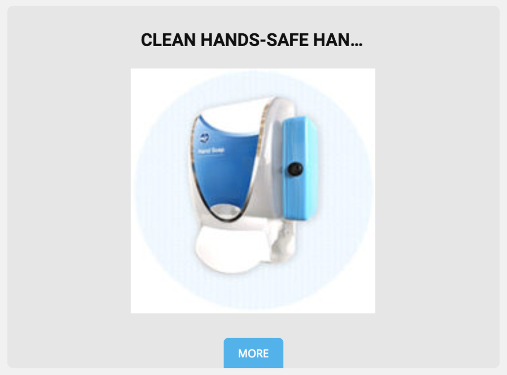 Clean Hands - Safe Hands Front